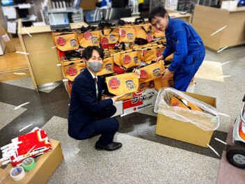 新春初売り準備中・・・！